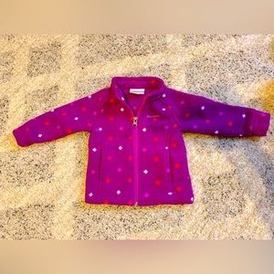 Girl COLUMBIA Fleece 6-12 mo